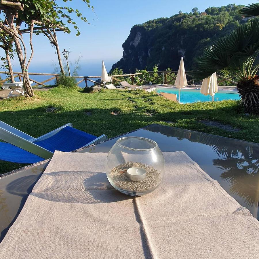 La Cicogna Acomodação com café da manhã Agerola Exterior foto