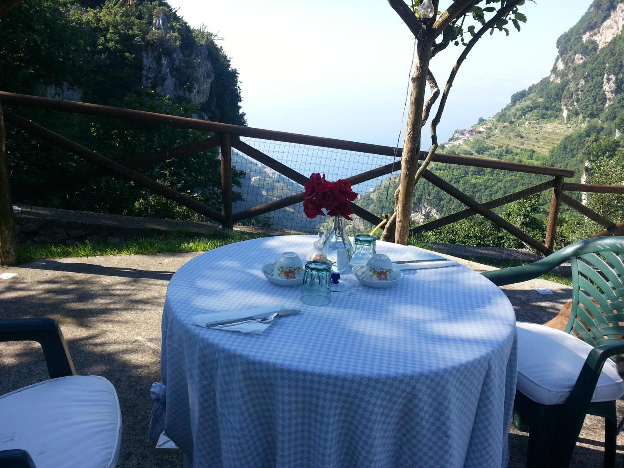 La Cicogna Acomodação com café da manhã Agerola Exterior foto