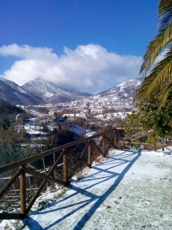 La Cicogna Acomodação com café da manhã Agerola Exterior foto